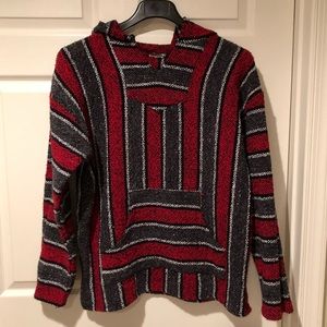 Men’s Baja poncho